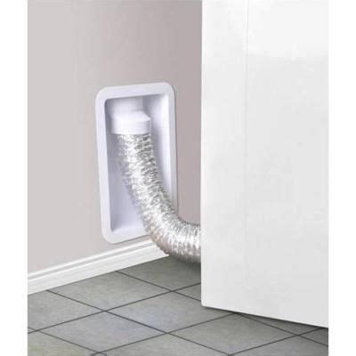 recessed dryer vent box retrofit